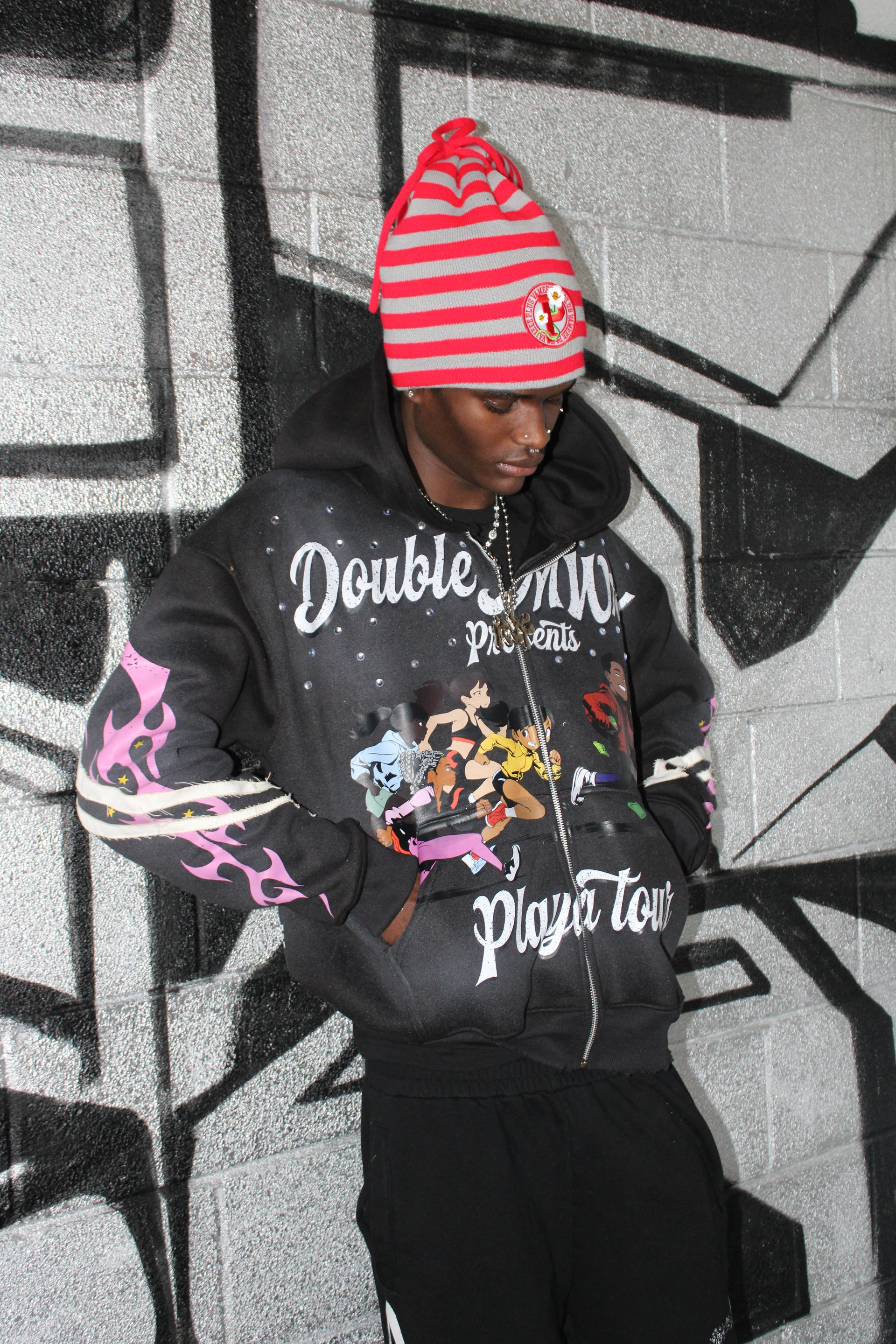 “Playa Tour” Zip-Up Jacket